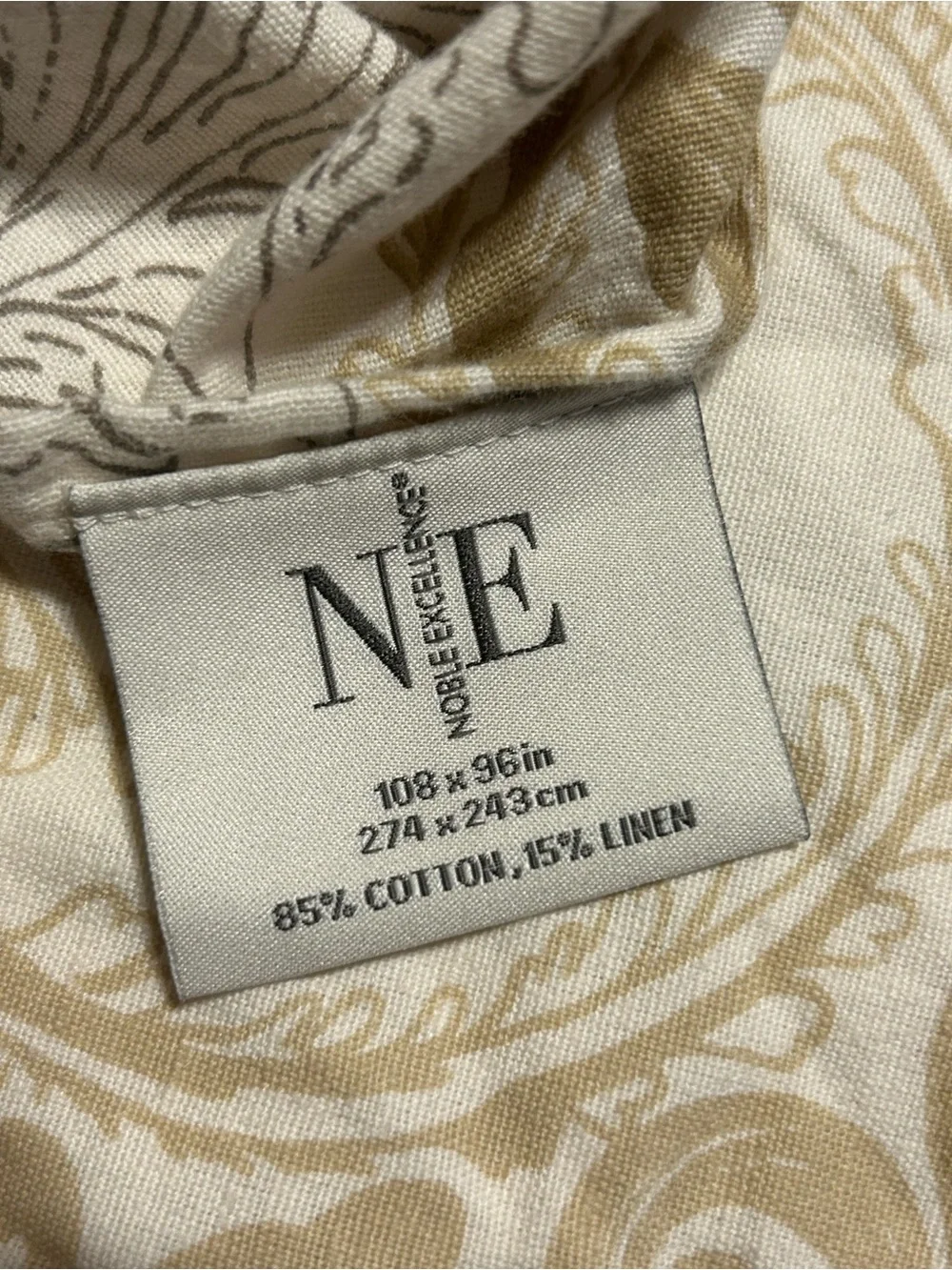 Noble Excellence Villa Renata King duvet set. Pottery Barn